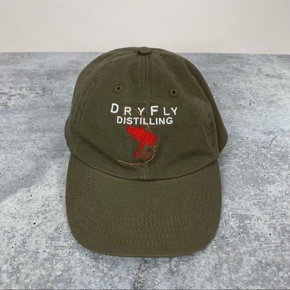 DryFly Distilling Spokane Washington Embroidered SnapBack PNW Hat Cap - Picture 1 of 6